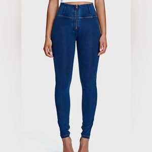 Freddy Jeans WR.UP® Curvy Denim Dark Blue High Rise Size Large